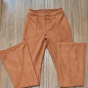 SPANX Women's Brown Boot Cut Pants